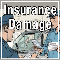Insurance Damage Claims Button